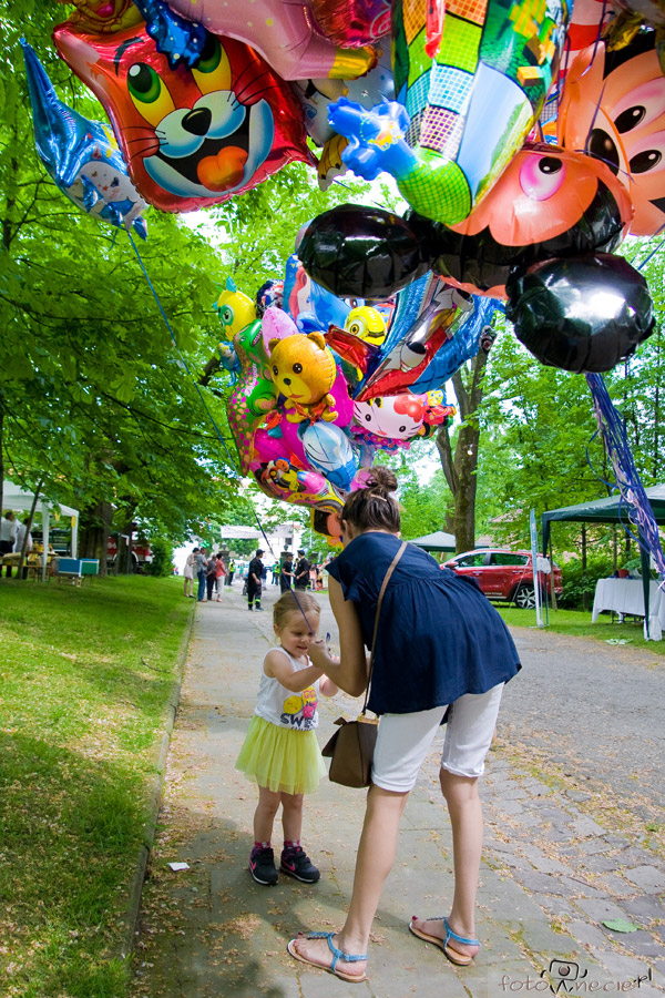 baloniki dla dzieci - majówka w mogilanach 2016